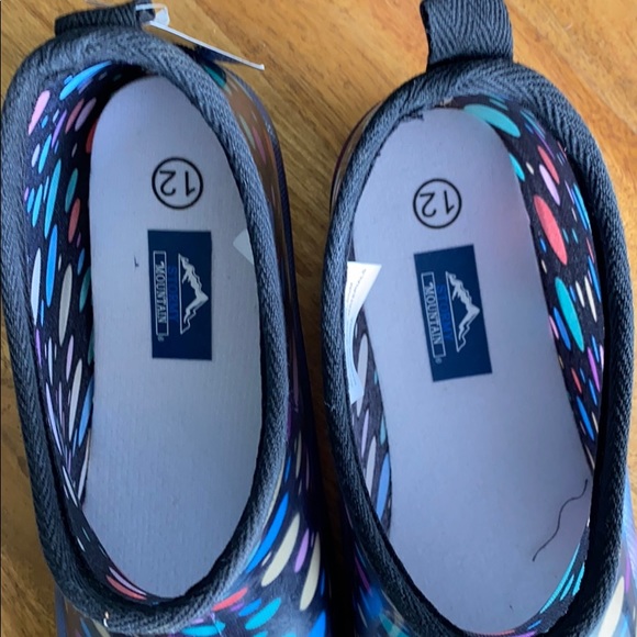 Storm Mountain Rubber Rain Ankle Boots 12M - Picture 5 of 7